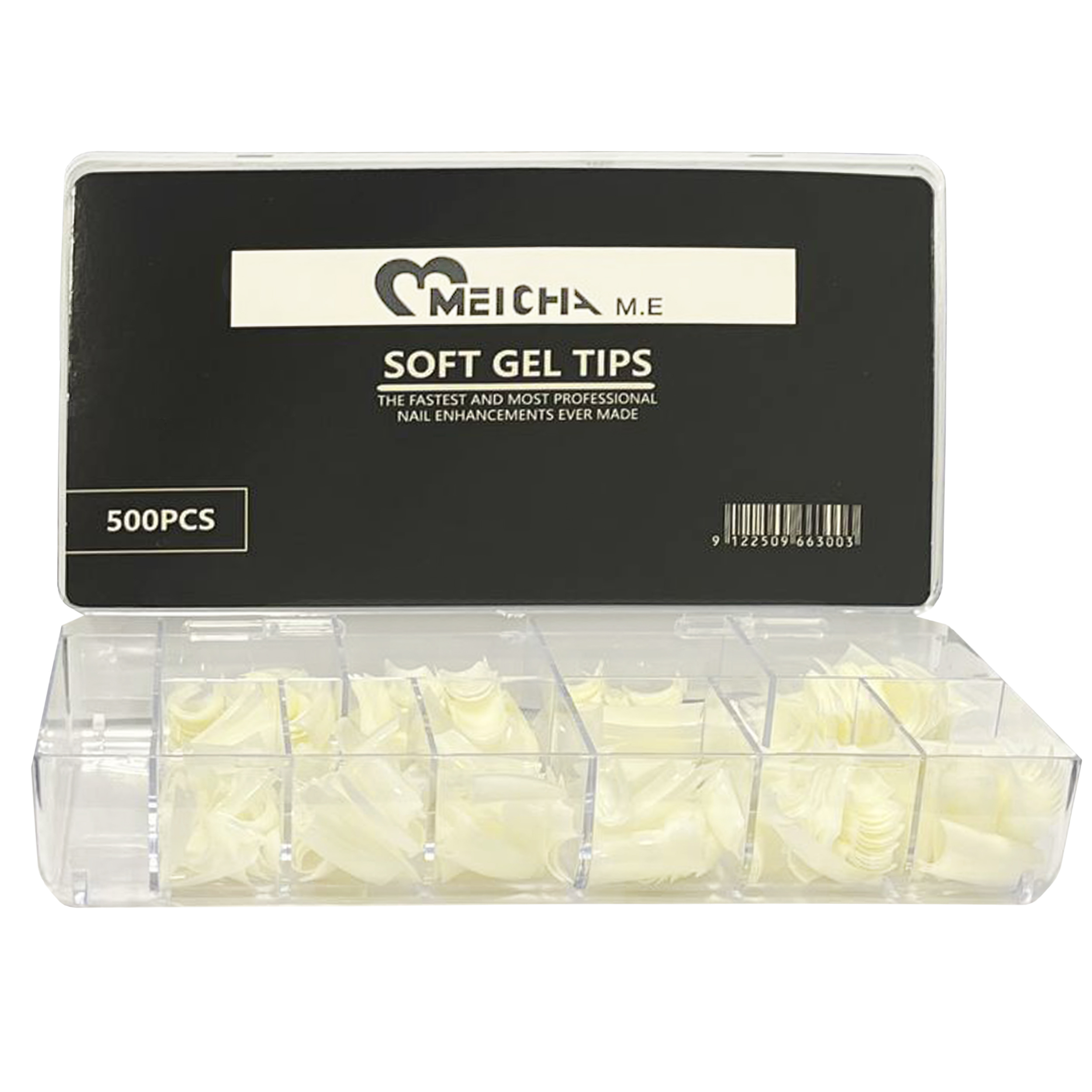 تیپ ناخن میچا مدل soft مجموعه 500 عددی