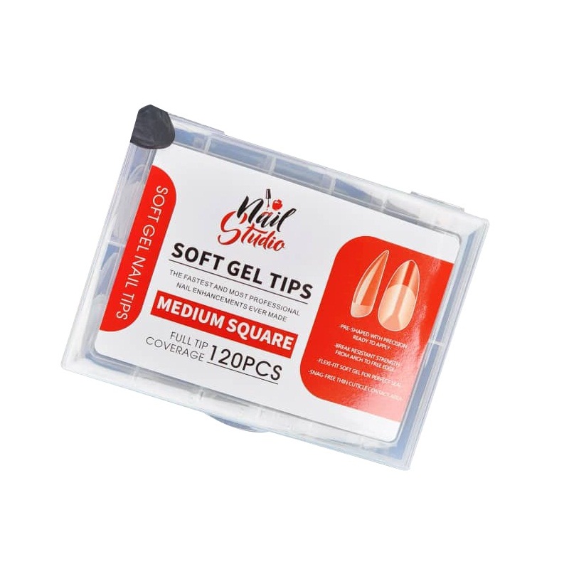 تیپ ژلیکس نیل استودیو مدل soft بسته 120 عددی