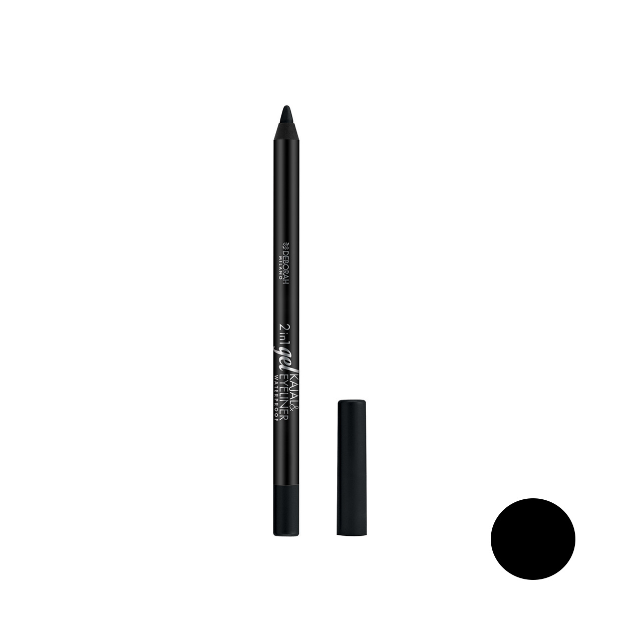 خط چشم دبورا مدل kajal 2in1 gel شماره 01