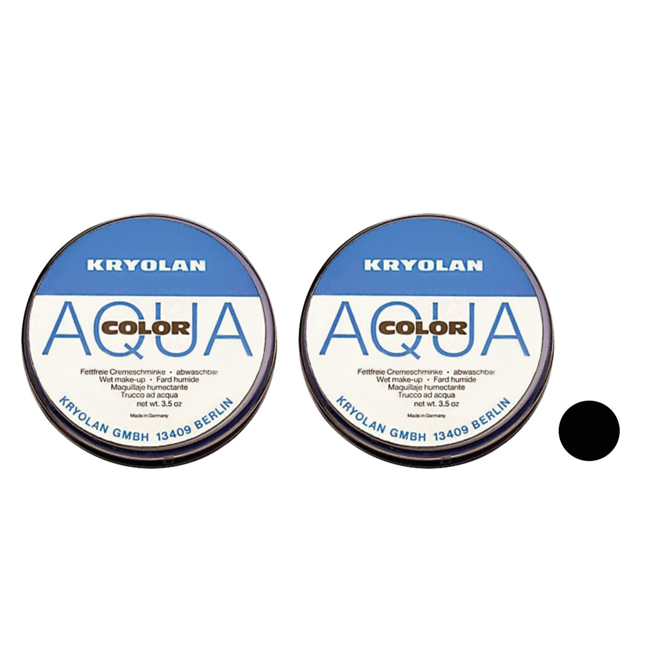 خط چشم و ابرو آکوا مدل kryolan شماره 072 مجموعه 2 عددی