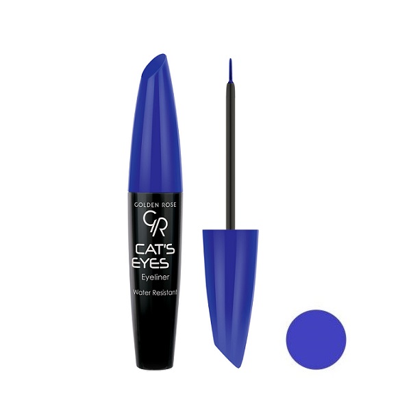 خط چشم گلدن رز مدل cats eyes