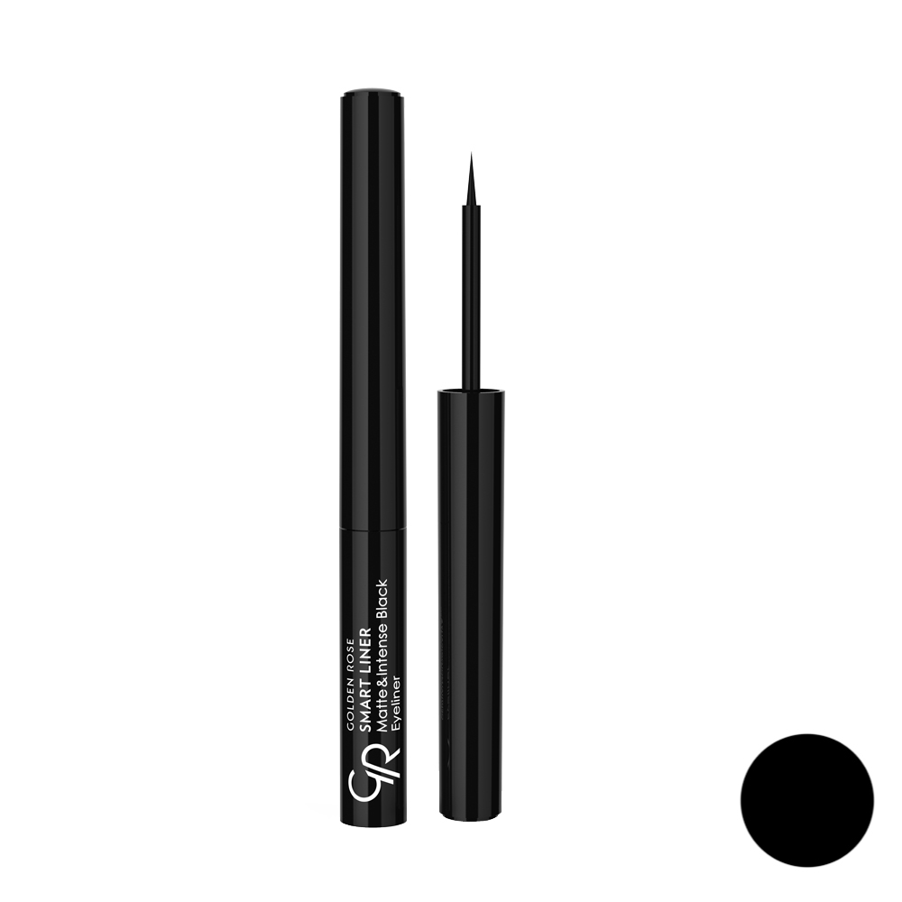 خط چشم گلدن رز مدل matte & intense