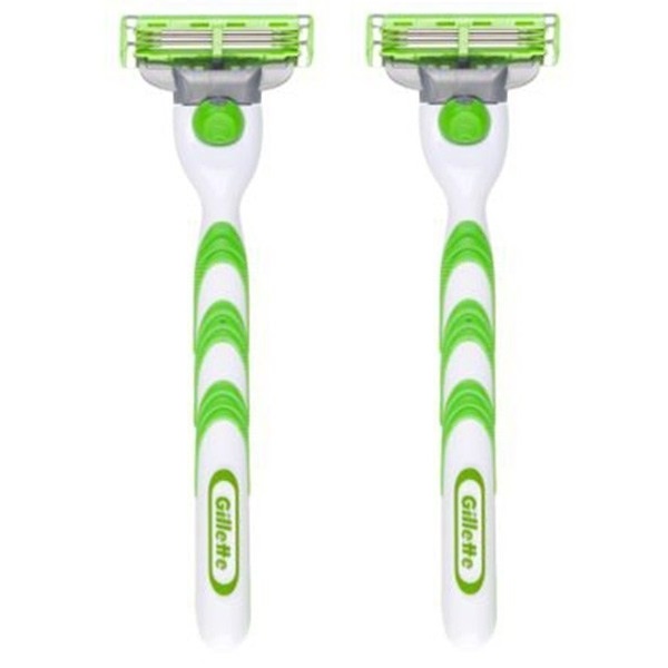 خود تراش ژیلت مدل mach 3 sensitive مجموعه 2 عددی