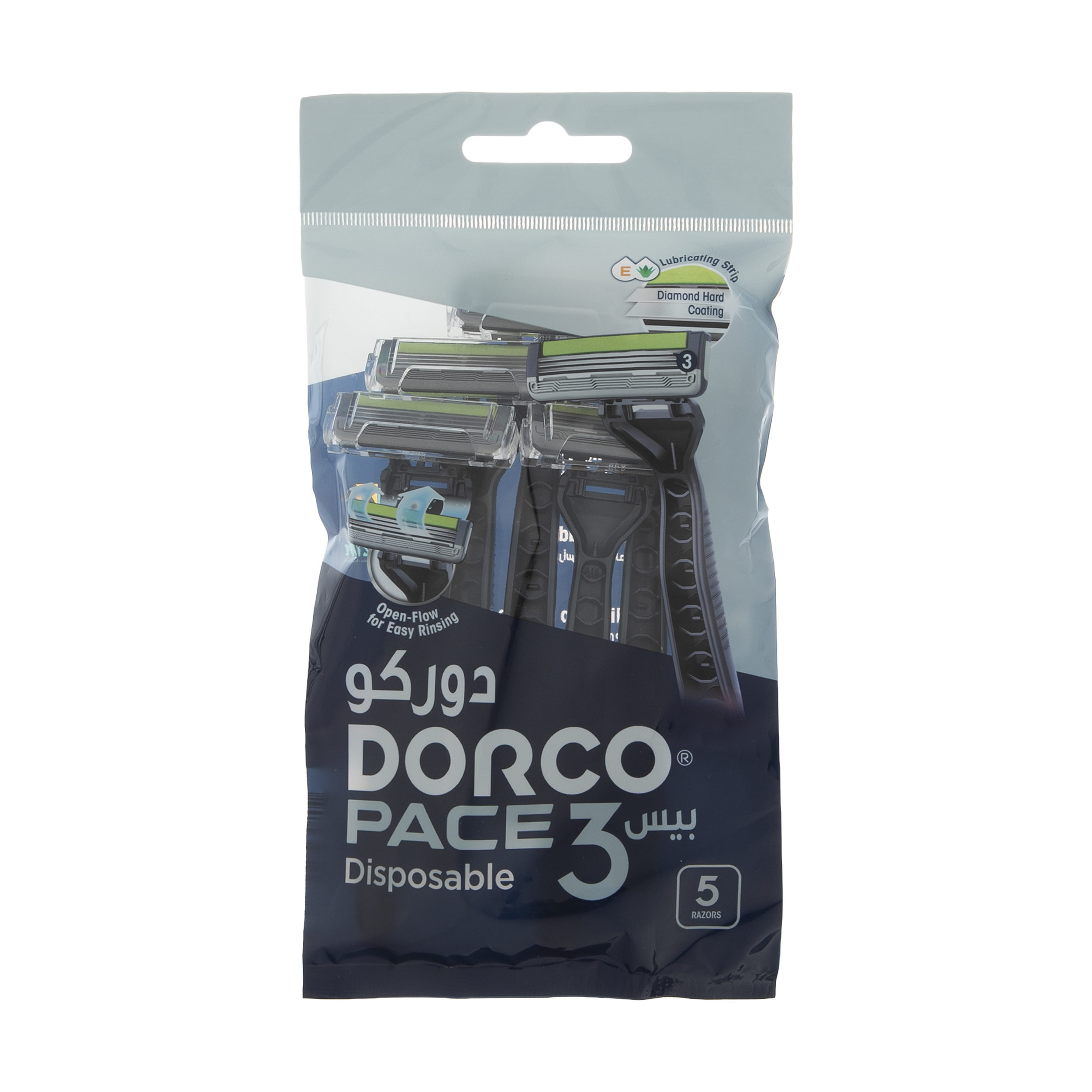 خودتراش دورکو مدل pace 3 disposable بسته 5 عددی