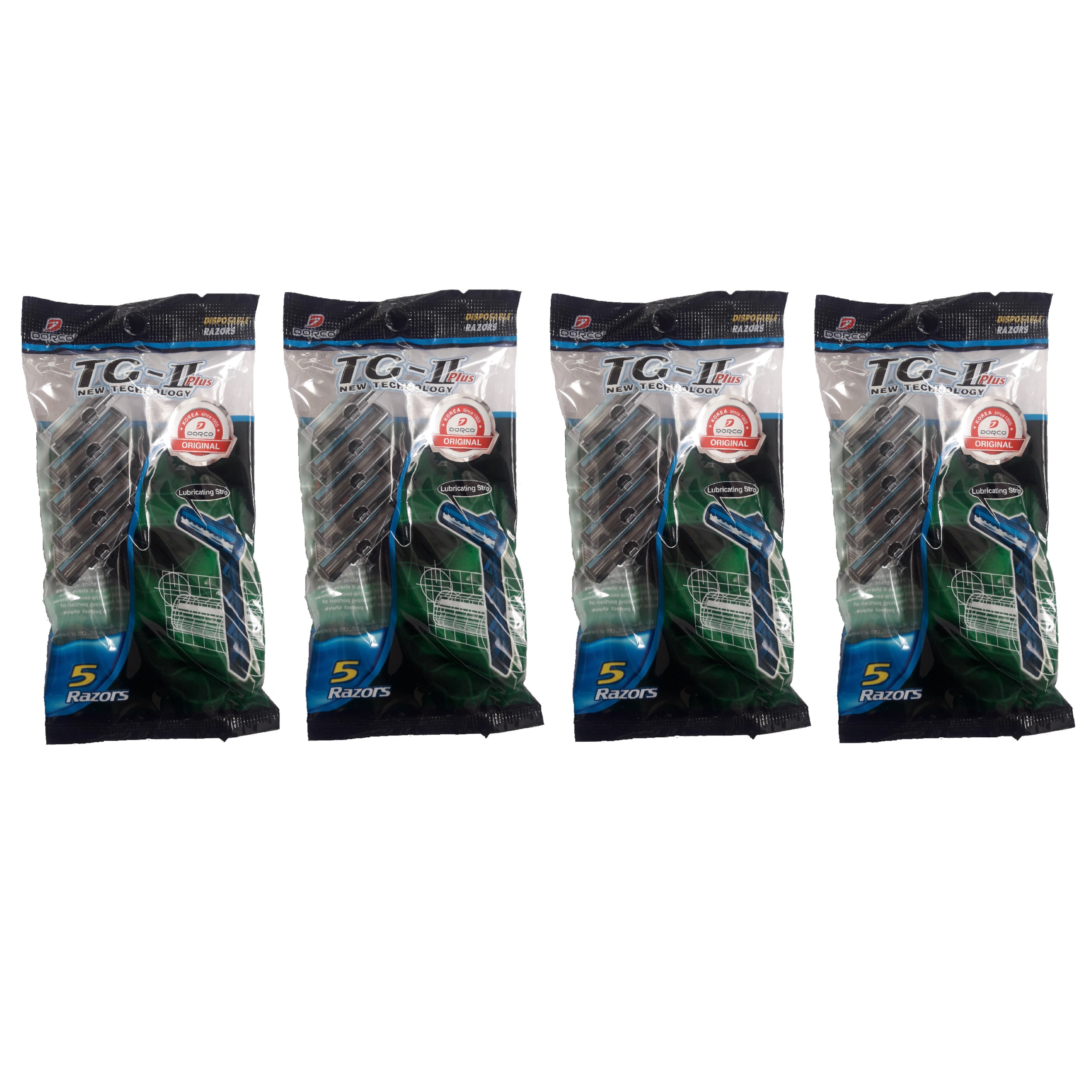 خودتراش مردانه دورکو مدل tg ii plus چهار بسته 5 عددی