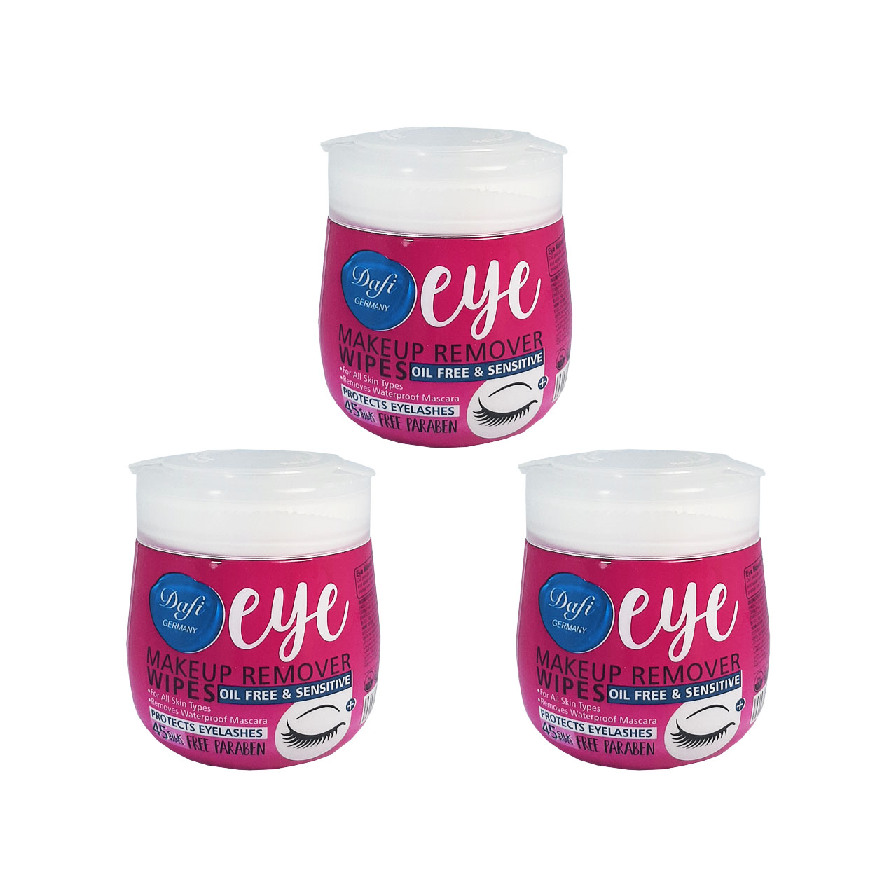 دستمال مرطوب دافی مدل eye مجموعه 3 عددی