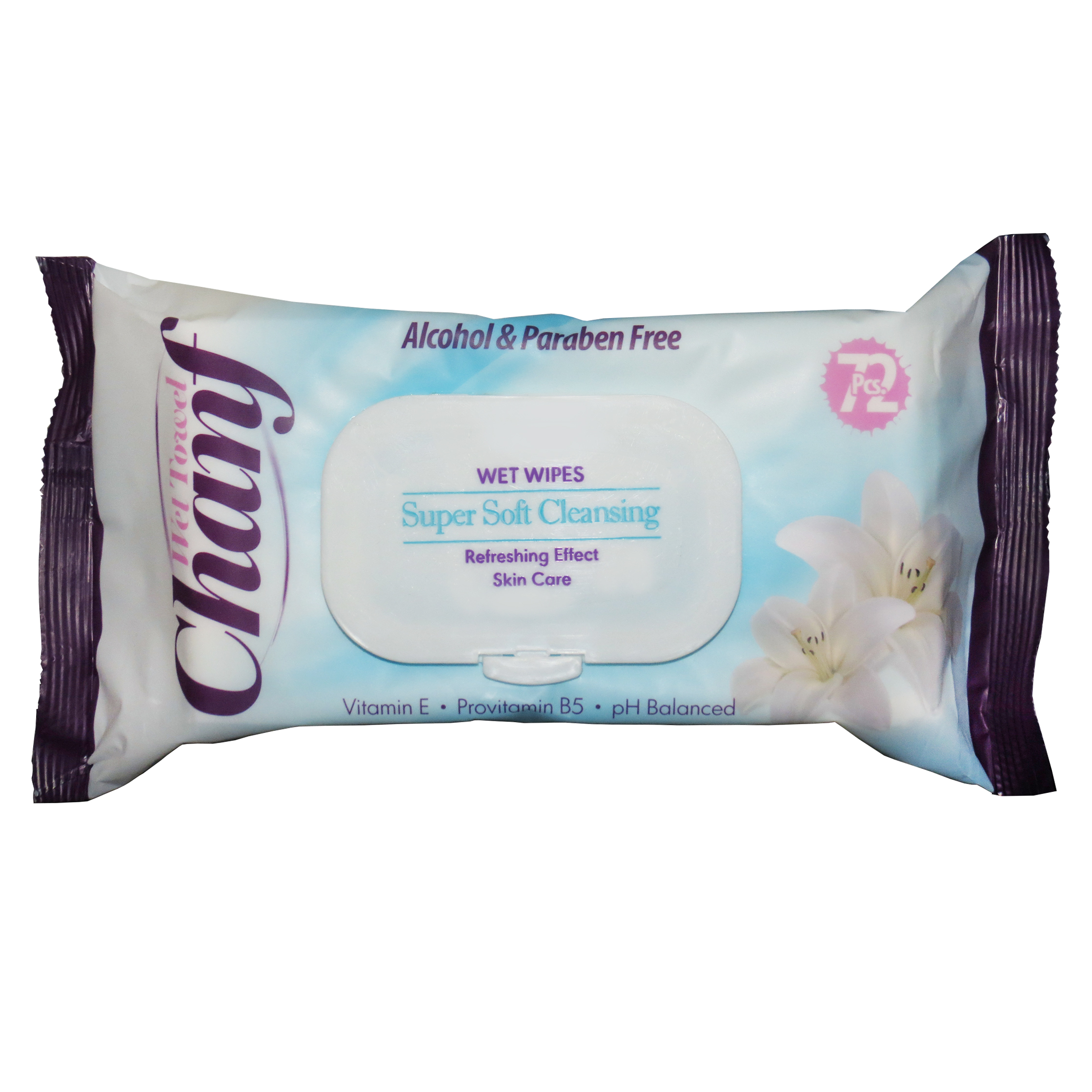 دستمال مرطوب چانف مدل super soft b بسته 72 عددی