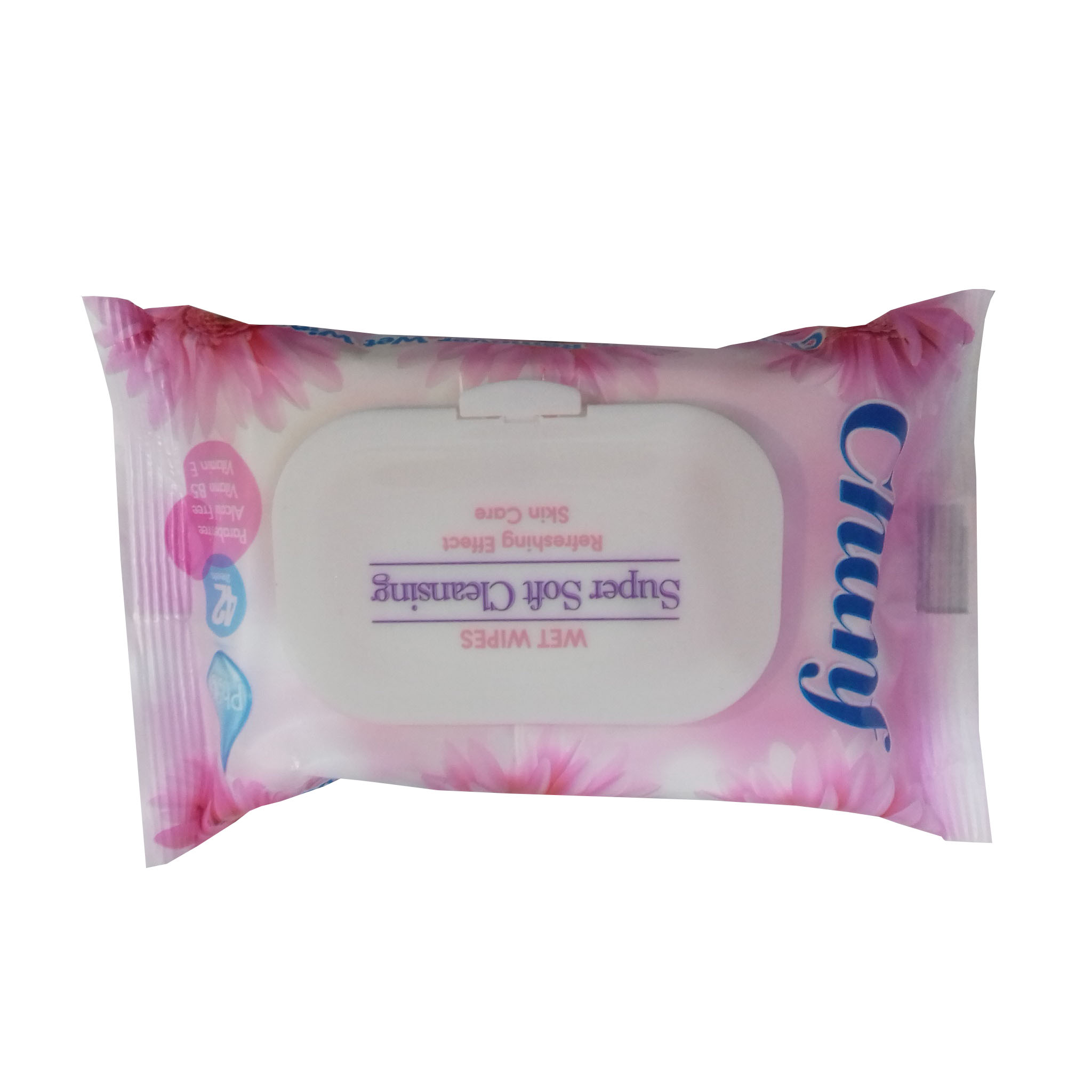 دستمال مرطوب چانف مدل super soft clensing بسته 48 عددی