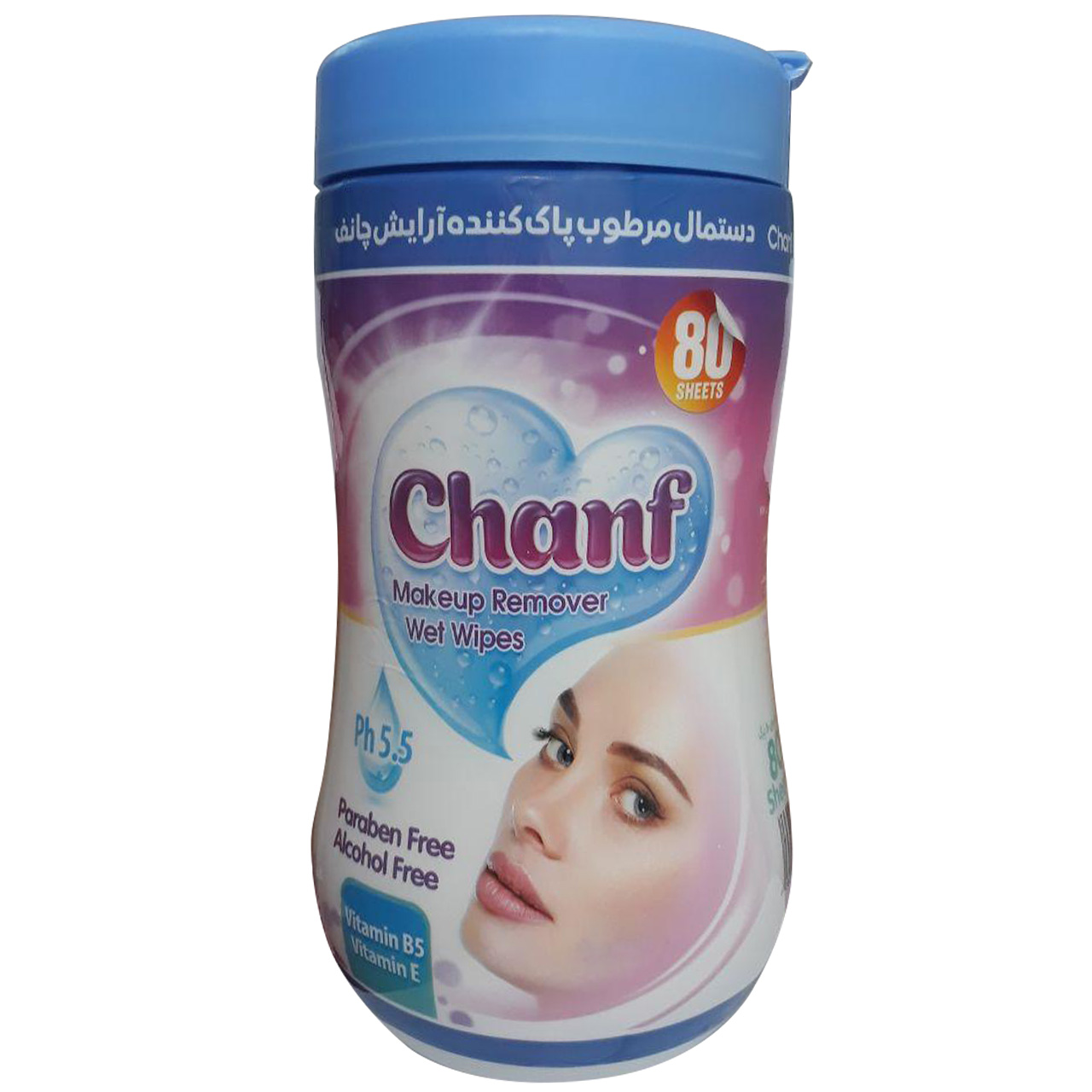 دستمال مرطوب چانف کد ch80 بسته 80 عددی