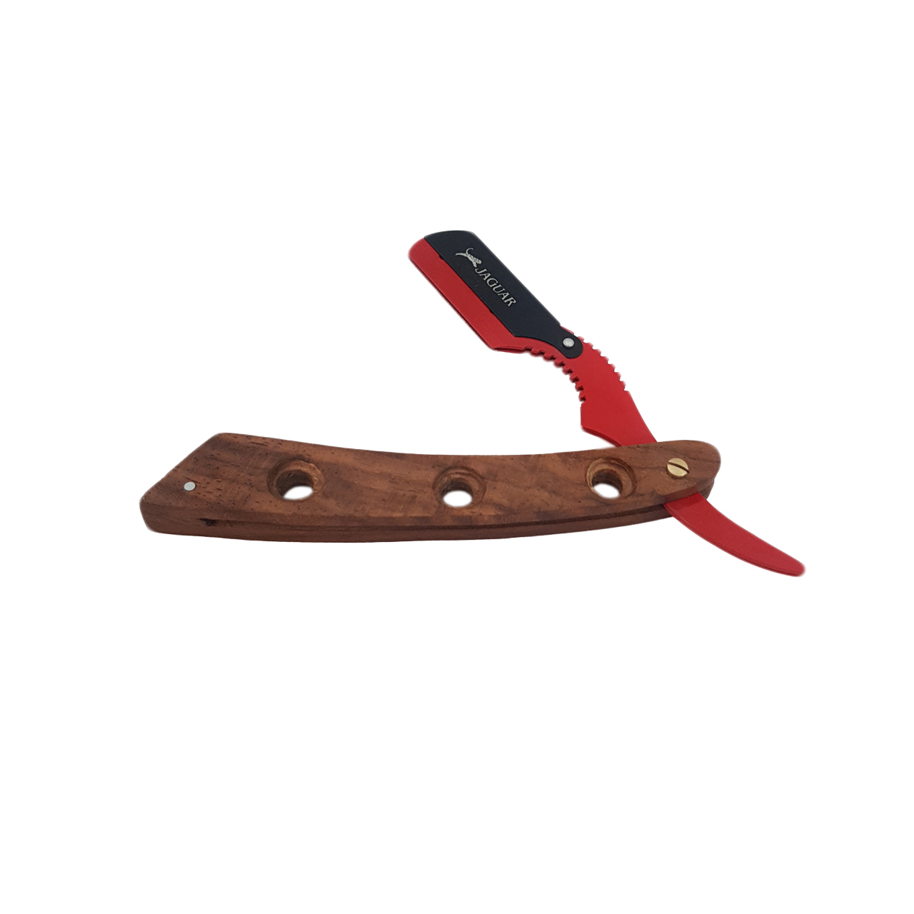 دسته تیغ اصلاح جگوار مدل wood_77