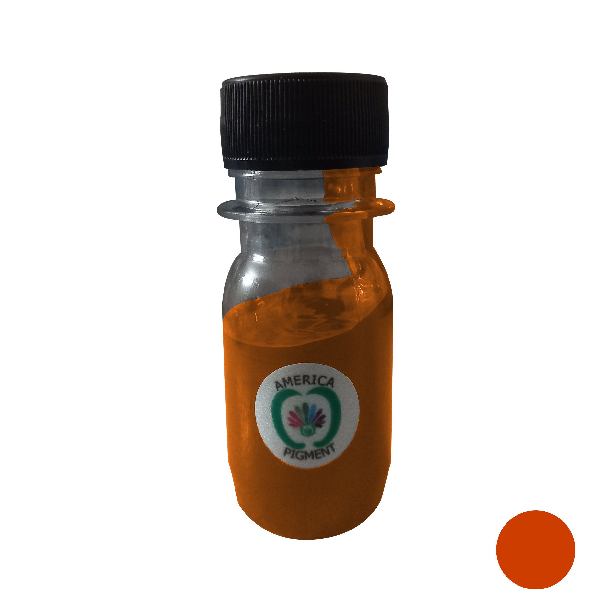 رنگ تتو آمریکاپیگمنت مدل micro 25 حجم 25 میلی لیتر رنگ نارنجی