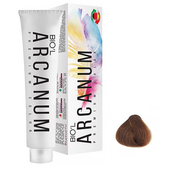 رنگ مو بیول مدل arcanum شماره 7.5 حجم 100 میلی لیتر رنگ ماهگونی متوسط