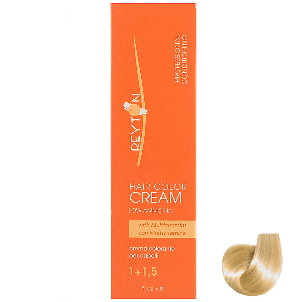 رنگ مو ریتون سری super lighteners مدل super platinum blonde شماره 10.0 حجم 120 میلی لیتر رنگ قهوه ای روشن