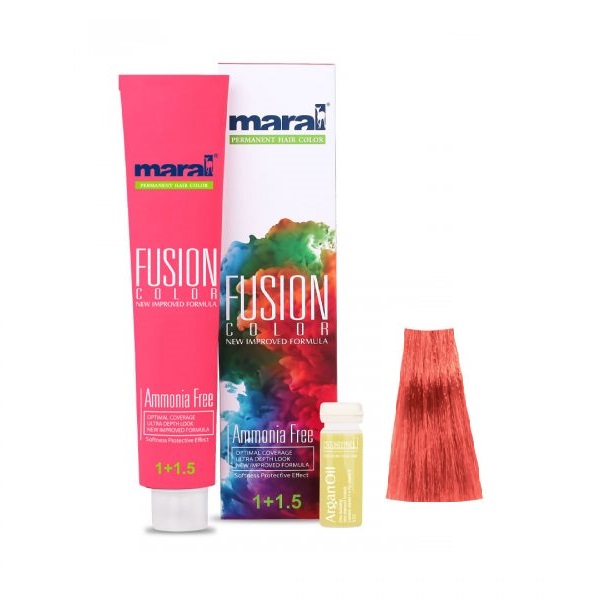 رنگ مو مارال مدل fusion شماره 7.706 حجم 100 میلی لیتر رنگ بلوند پرتقالی