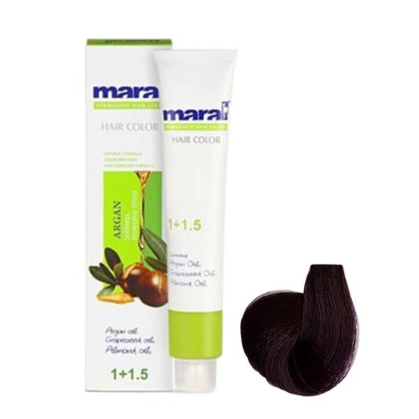 رنگ مو مارال مدل violet شماره 2.99 حجم 100 میلی لیتر رنگ بادمجانی