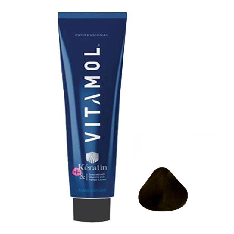 رنگ مو ویتامول سری smoky شماره 1.1 حجم 120 میلی لیتر رنگ مشکی پرکلاغی