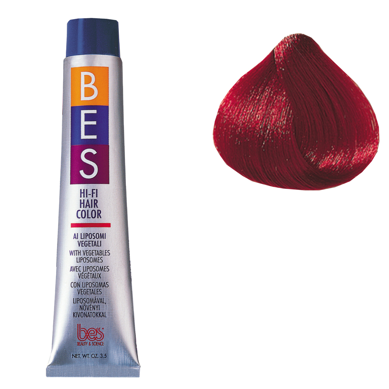 رنگ موی بس سری marroni مدل deep red light brown شماره 5.6