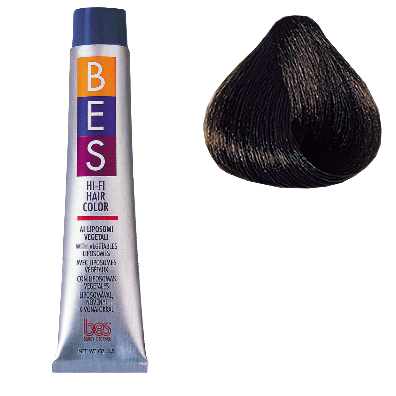 رنگ موی بس سری natural مدل dark brown شماره 3.0