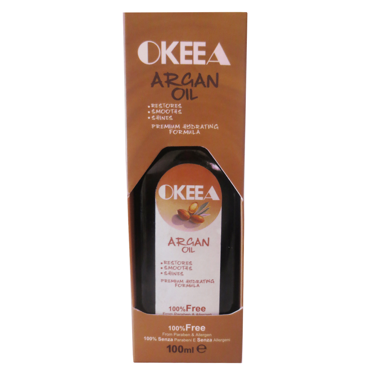 روغن آرگان اکیا مدل argan oil حجم 100 میلی لیتر