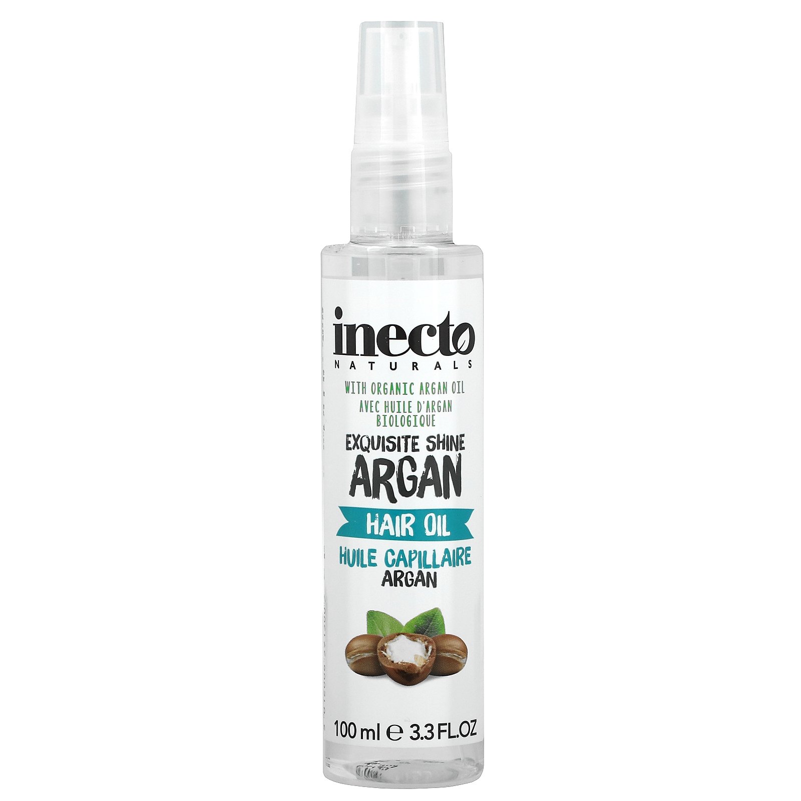 روغن آرگان اینکتو مدل exquisite shine حجم 100 میلی لیتر