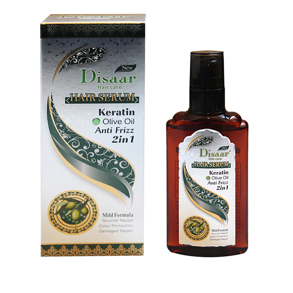 روغن آرگان دیسار مدل keratin حجم 120 میلی لیتر