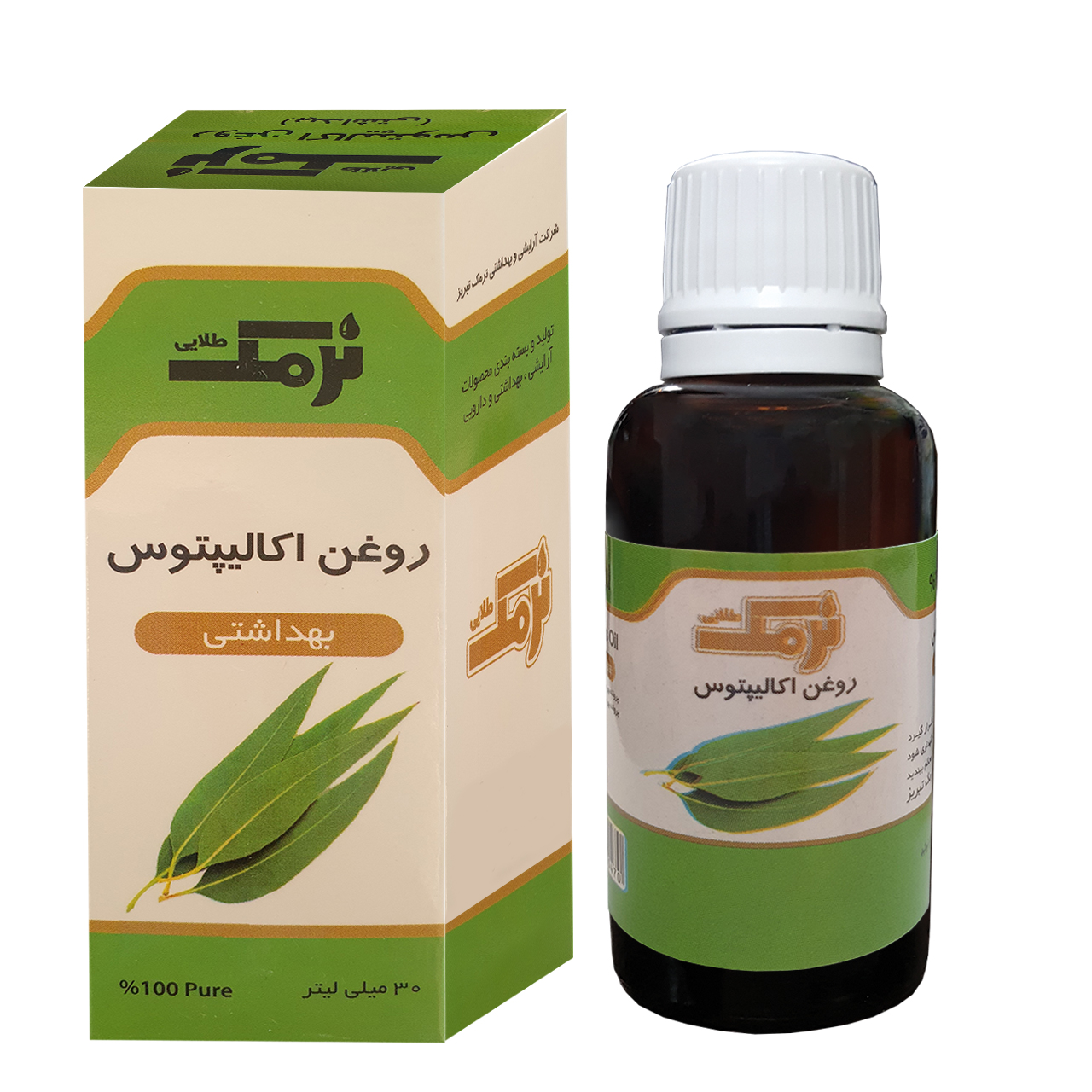 روغن اکالیپتوس نرمک طلایی مدل 0010 حجم 30 میلی لیتر