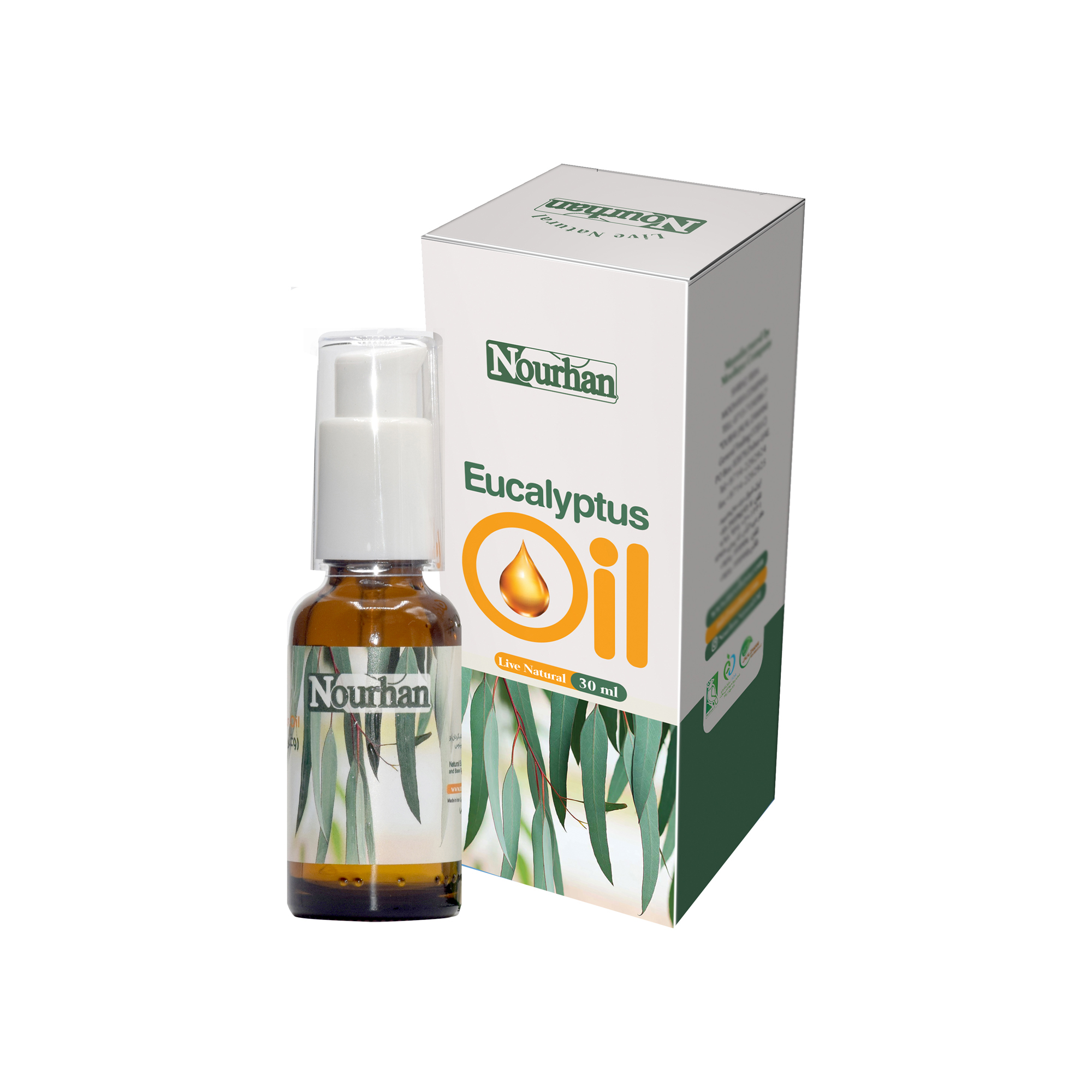 روغن اکالیپتوس نورهان مدل n207 کد 01 حجم 30 میلی لیتر