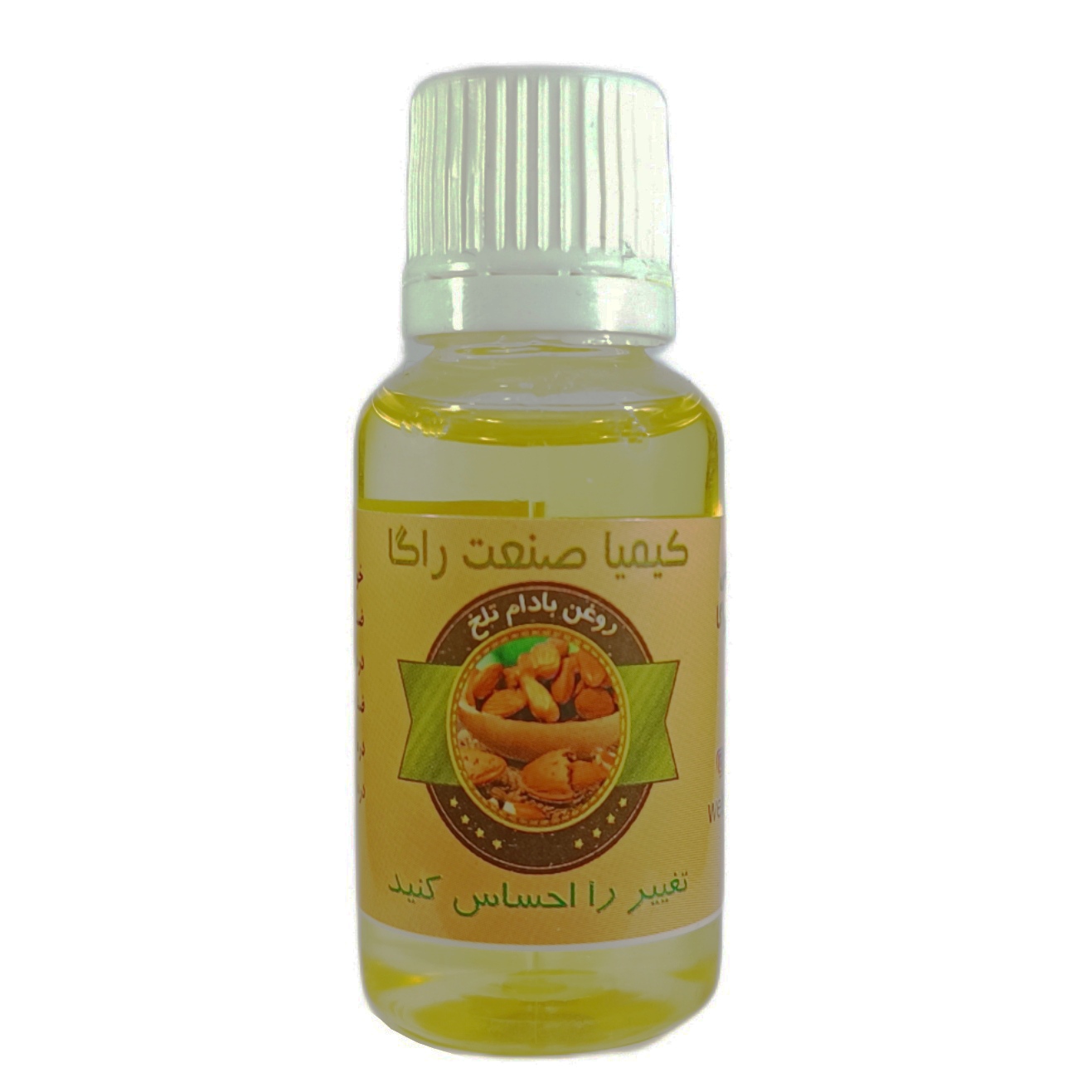 روغن بدن راگا مدل بادام تلخ حجم 33 میلی لیتر