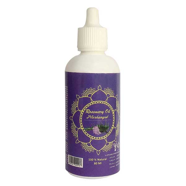 روغن بدن و صورت مرهم یاب مدل rosemary oil حجم 80 میلی لیتر