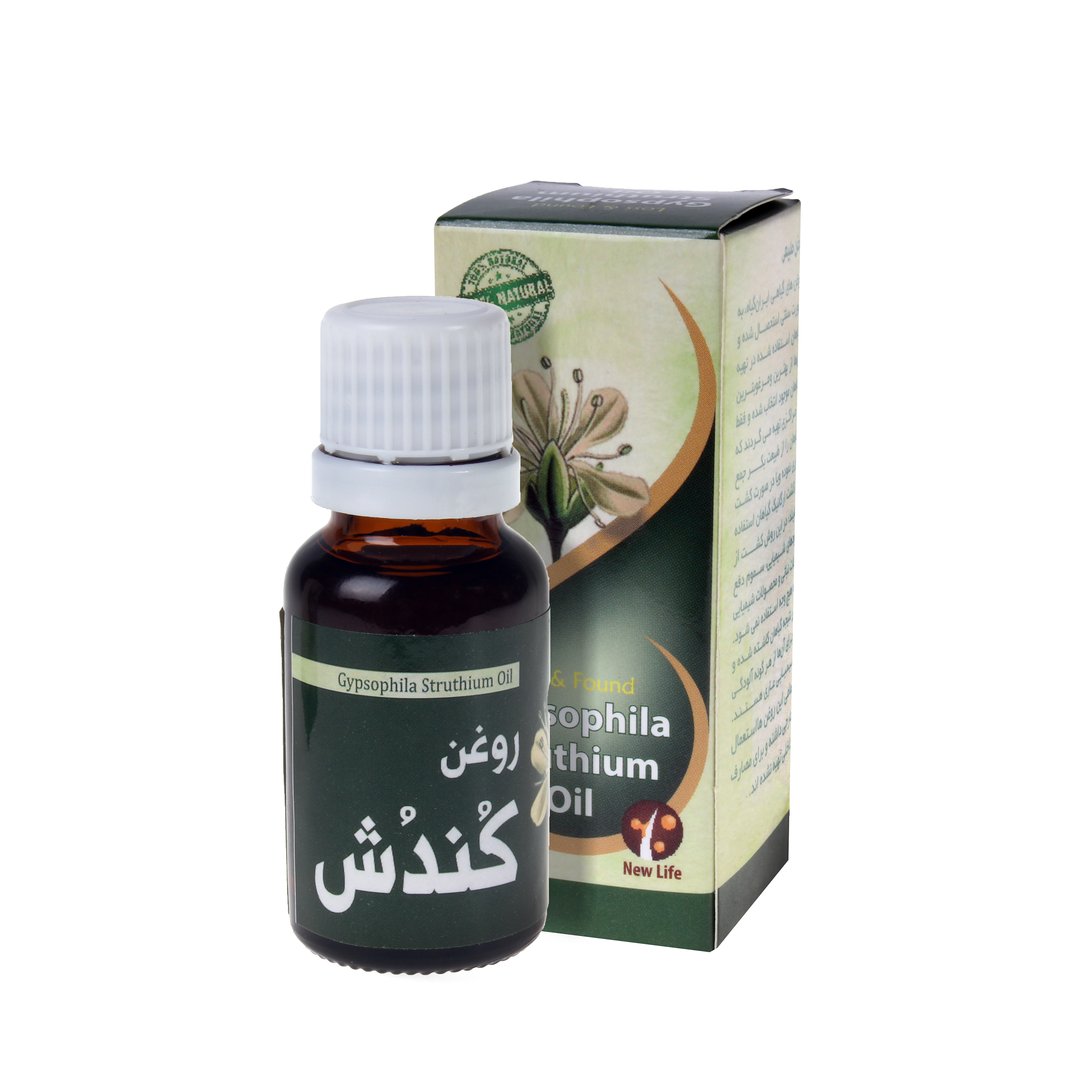 روغن بدن و مو ایران گیاه مدل کندش حجم 20 میلی لیتر