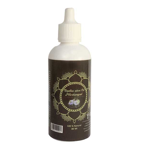 روغن بدن و مو مرهم یاب مدل nigella sativa حجم 80 میلی لیتر