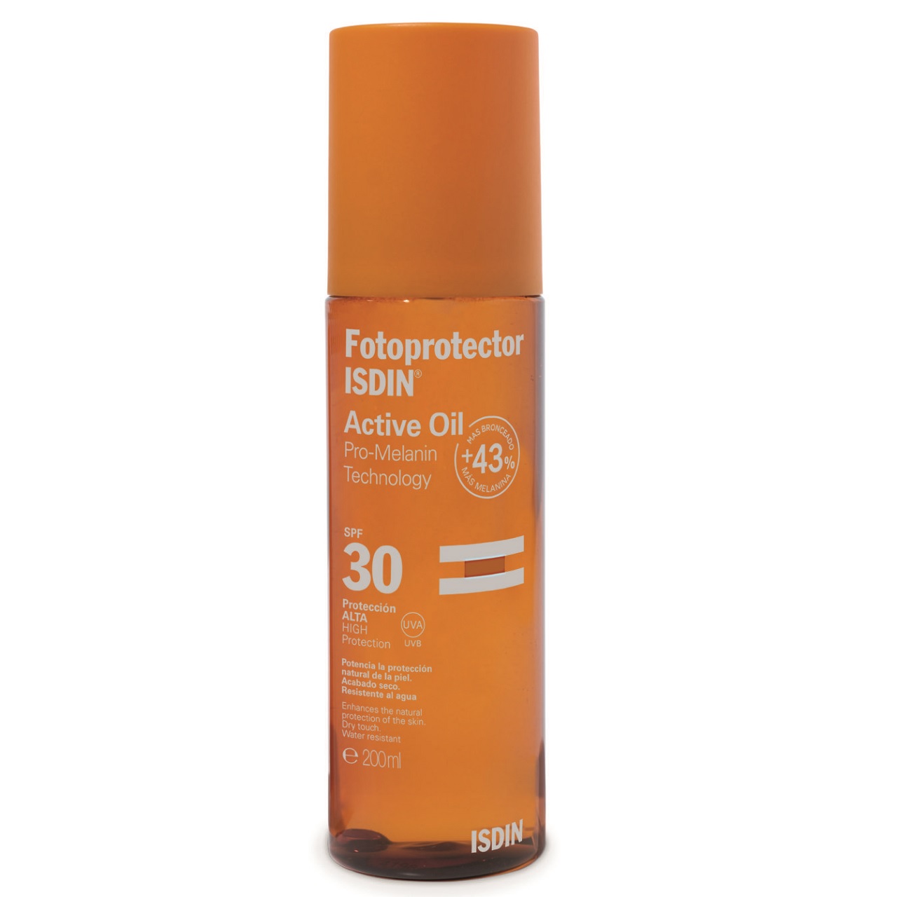 روغن برنز کننده ایزدین مدل active oil spf 30 حجم 200 میلی لیتر