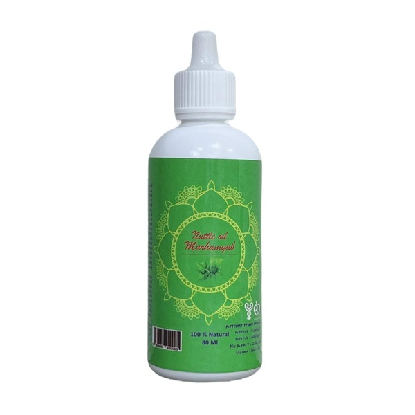 روغن تقویت کننده مو ابرو ریش و سبیل مرهم یاب مدل گزنه حجم 80 میلی لیتر