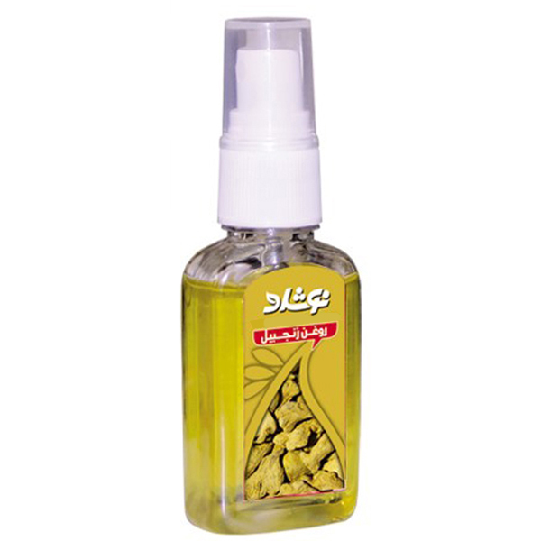 روغن زنجبیل نوشاد مدل ginger oil حجم 37 میلی لیتر