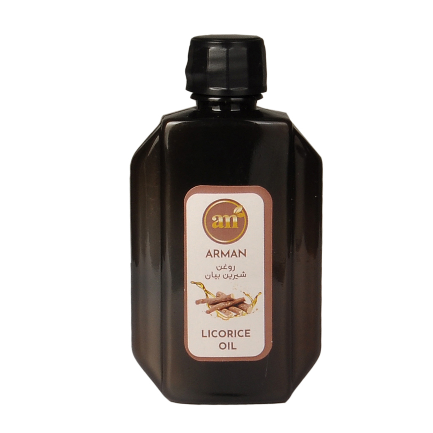 روغن شیرین بیان آرمان مدل pure oil حجم 60 میلی لیتر