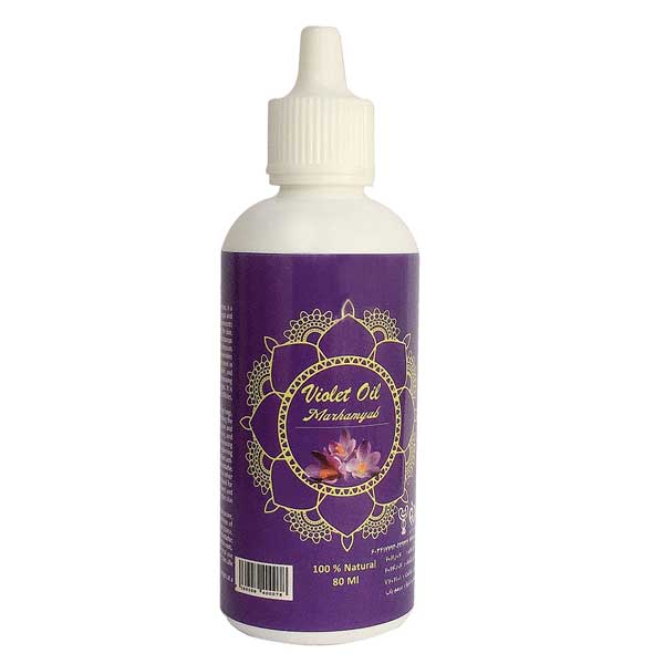 روغن صورت و بدن مرهم یاب مدل violet حجم 80 میلی لیتر