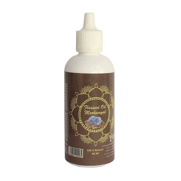 روغن صورت و بدن مرهم یاب مدل دانه کتان حجم 80 میلی لیتر