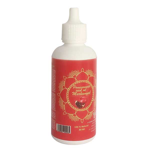 روغن صورت و بدن مرهم یاب مدل هسته انار حجم 80 میلی لیتر