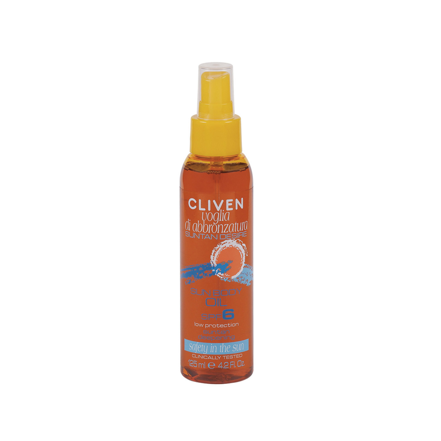 روغن ضد آفتاب کلیون مدل suntan desire حجم 125 میلی لیتر