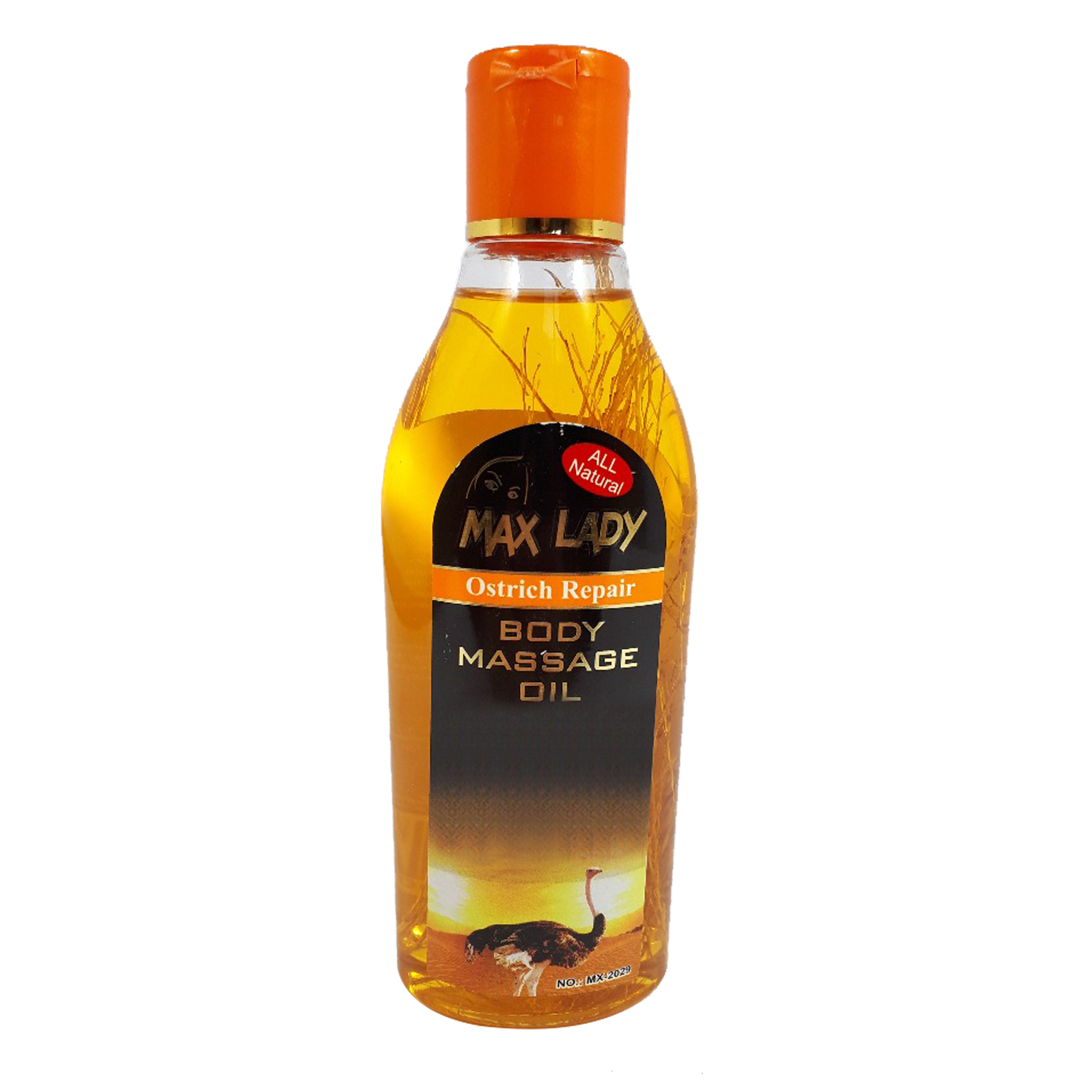روغن ماساژ بدن مکس لیدی مدل ostrich repair حجم 200 میلی لیتر