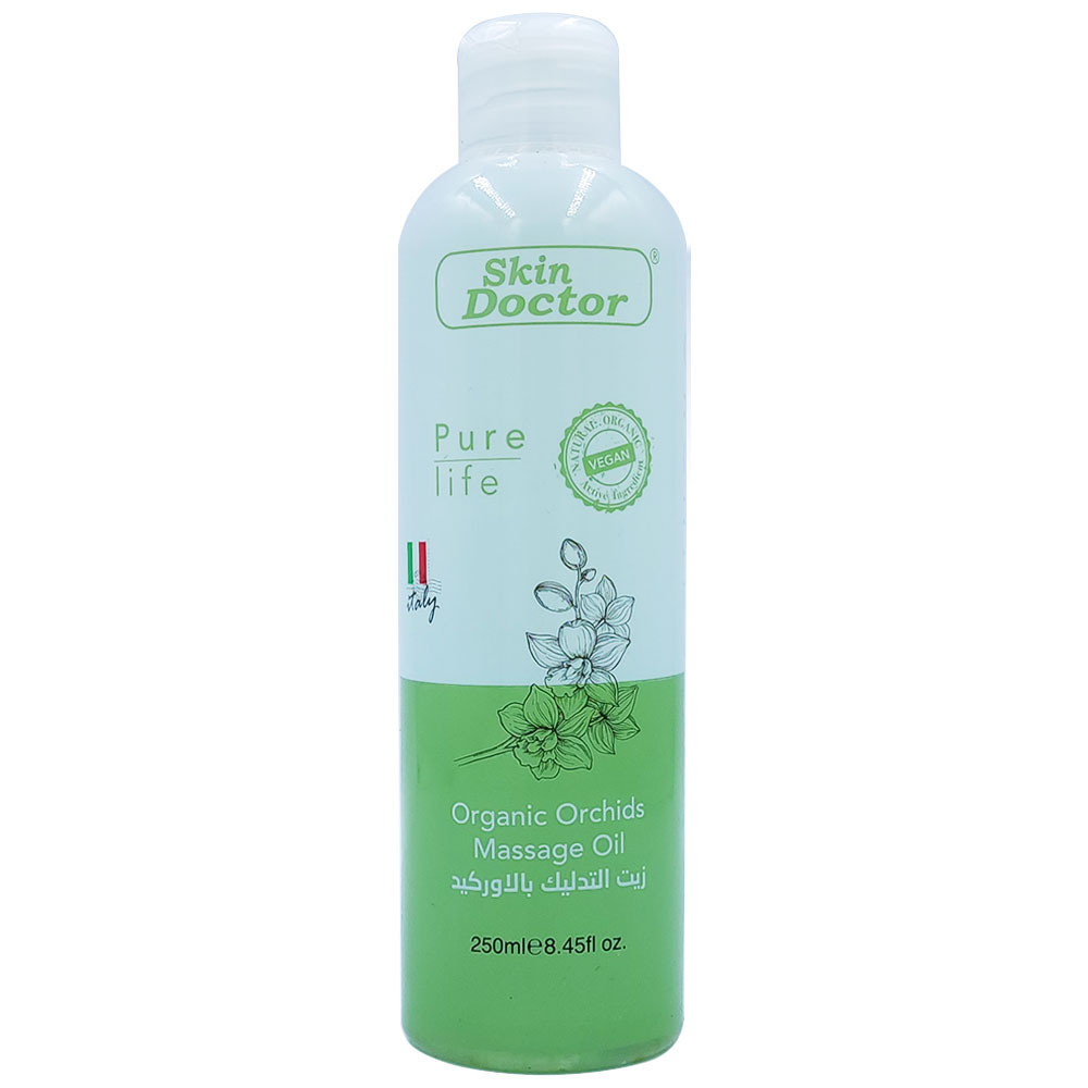 روغن ماساژ دکتر اسکین مدل pure life حجم 250 میلی لیتر