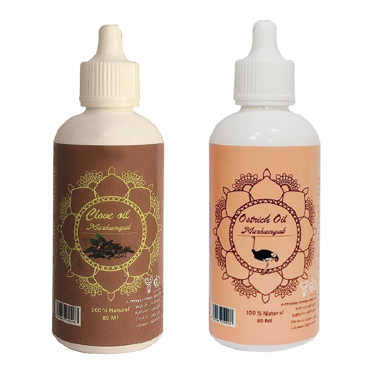 روغن ماساژ مرهم یاب مدل z03 حجم 80 میلی لیتر مجموعه 2 عددی