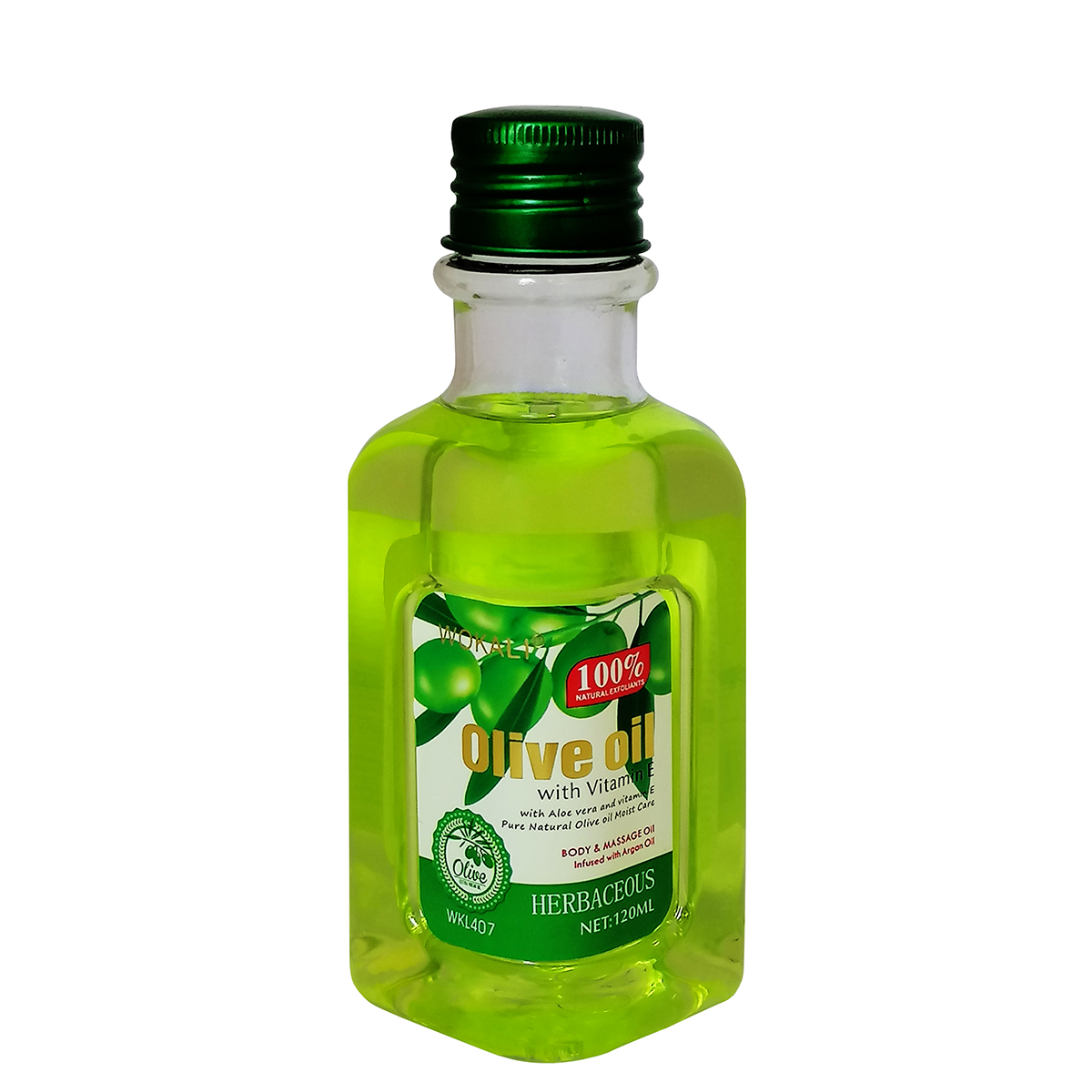 روغن ماساژ وکالی مدل olive oil حجم 120 میلی لیتر
