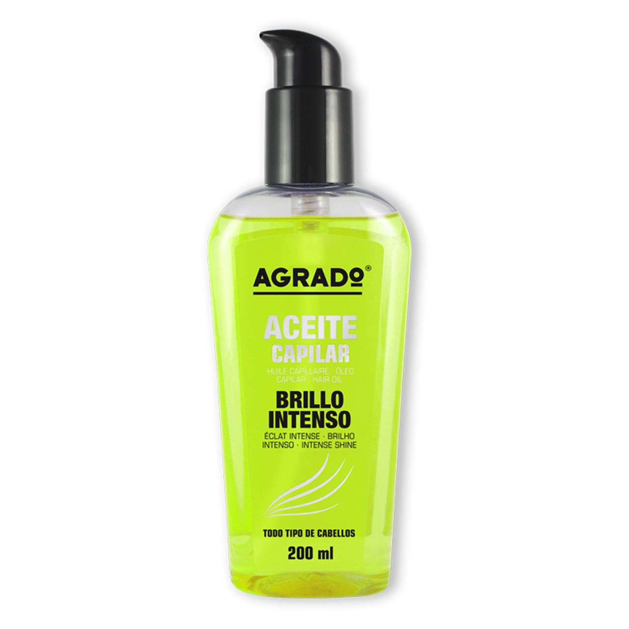 روغن مو آگرادو مدل brillo intenso حجم 200 میلی لیتر