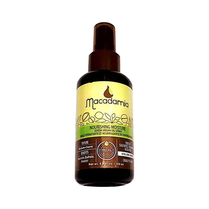 روغن مو ماکادامیا مدل nourishing moisture حجم 125 میلی لیتر