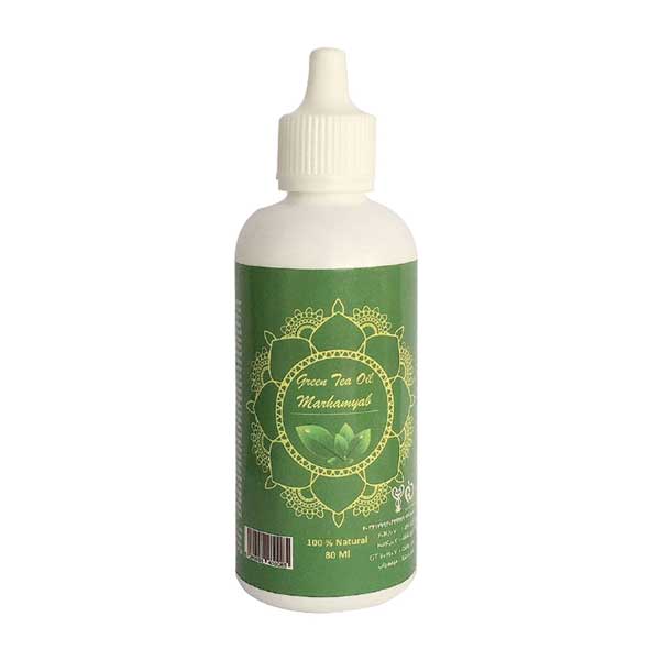 روغن مو مرهم یاب مدل green tea حجم 80 میلی لیتر