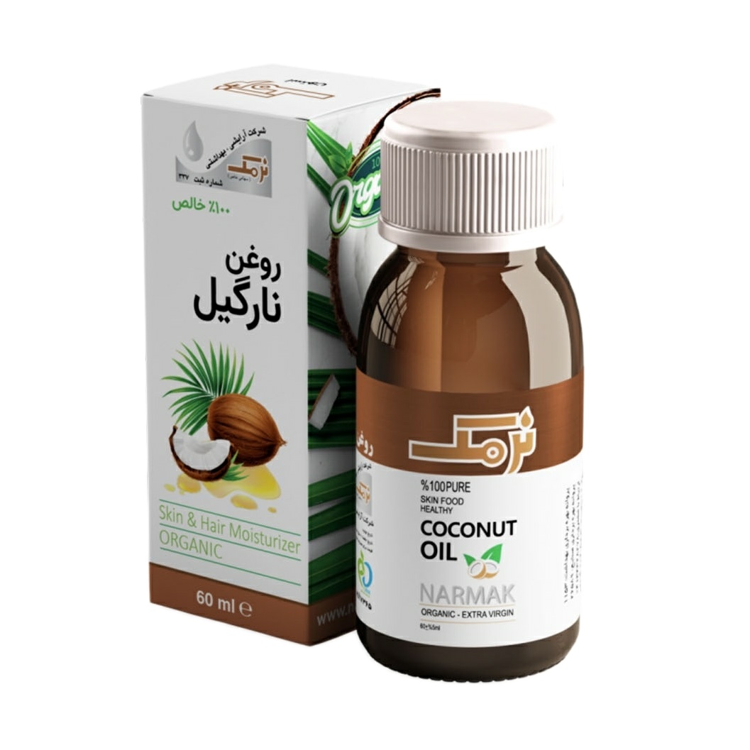 روغن مو نرمک مدل نارگیل حجم 60 میلی لیتر