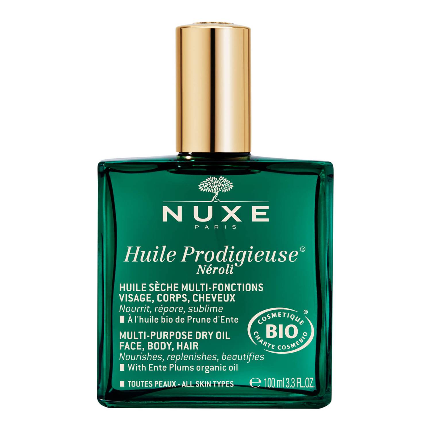 روغن مو نوکس مدل huile prodigieuse neroli حجم 100 میلی لیتر