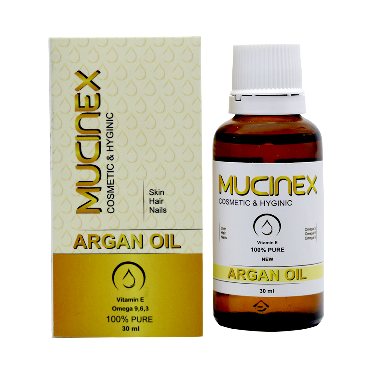 روغن مو و بدن آرگان ماسینکس مدل omega حجم 30 میلی لیتر