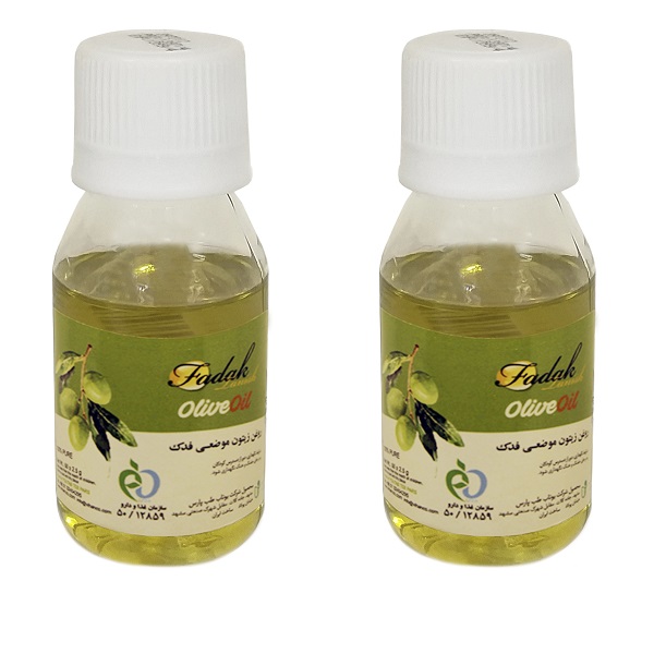روغن مو و بدن فدک مدل olive حجم 50 میلی لیتر مجموعه 2 عددی